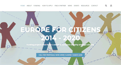 Desktop Screenshot of europeforcitizens.ie